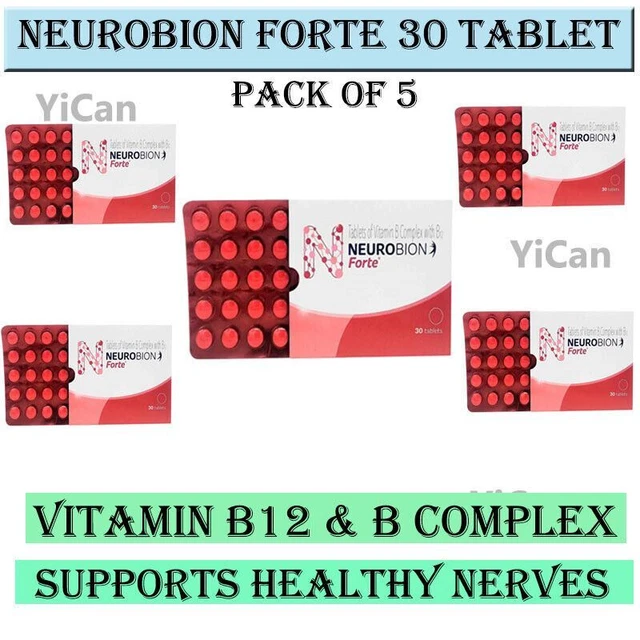 NEUROBION FORTE 30 Tablets Vitamin B Complex With B12, Exp- Dec/23 £7. ...