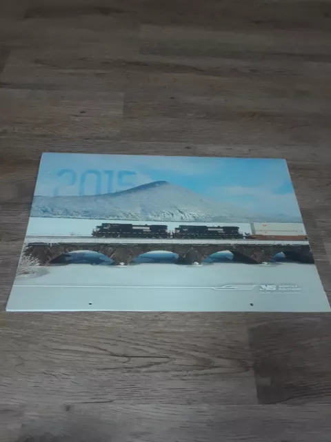 Norfolk Southern Railroad Train 2015 Collectible Calendar