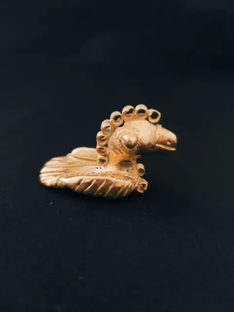 Pre-Colombian-Tumbaga-Tairona Bird Pendant