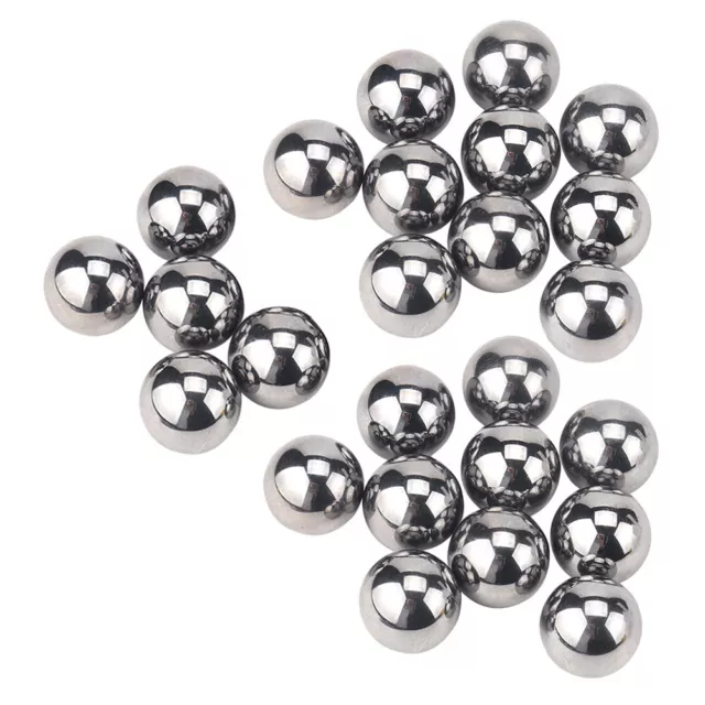 fr 25Pcs 1/2 Inch Precision Steel Bearing Balls Smooth Solid G25 Bearing Steel B