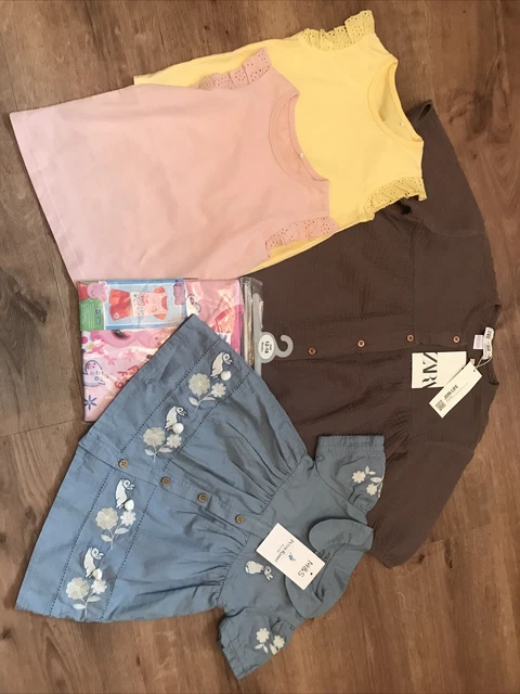 Baby Girls Clothes Bundle H&M Zara M&S Brand New Age 12-18-24 Months 5 Items