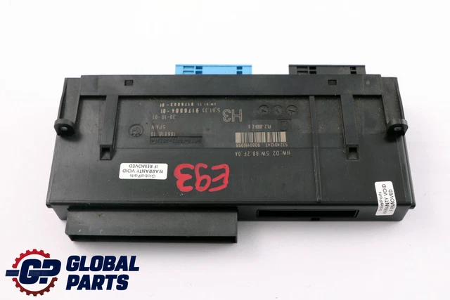 BMW E93 ECU Body Control Module H3 Junction Box 61359176884 9176884 EUR ...