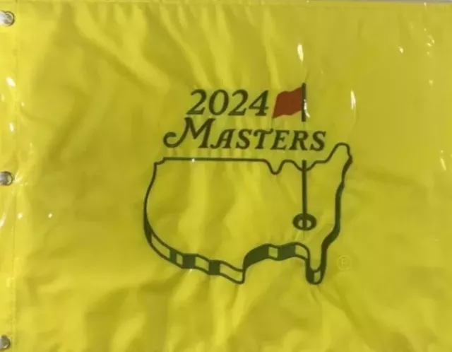 2024 SEALED Masters Augusta National Golf Club Pin Flag Embroidered Official