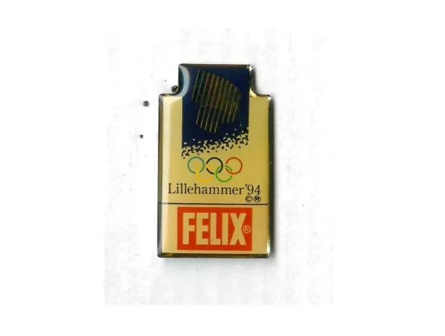 Pin's JO 1994 Lillehammer Norvège Norway jeux olympiques Olympic Games FELIX