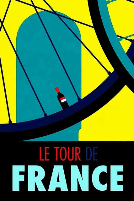 Affiche Eddy Merckx Cyclisme tour de France