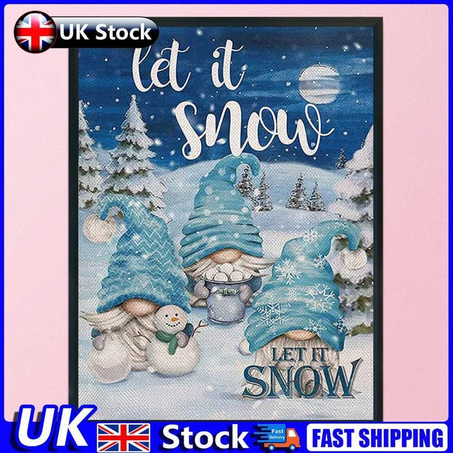 Christmas Goblin Full Cross Stitch 11CT Cotton Thread DIY Counted Embroidery Kit
