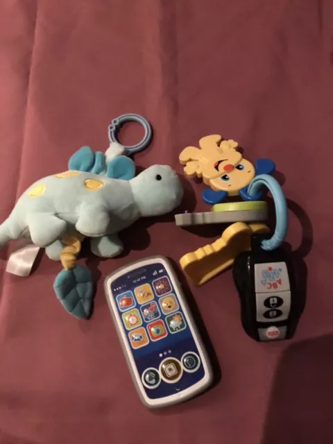 Fisher price Singing Key Ring Baby Toys Sensory Phone