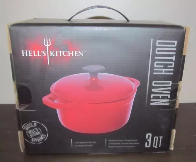 Hell's Kitchen 10.5″ Cast Iron Skillet 