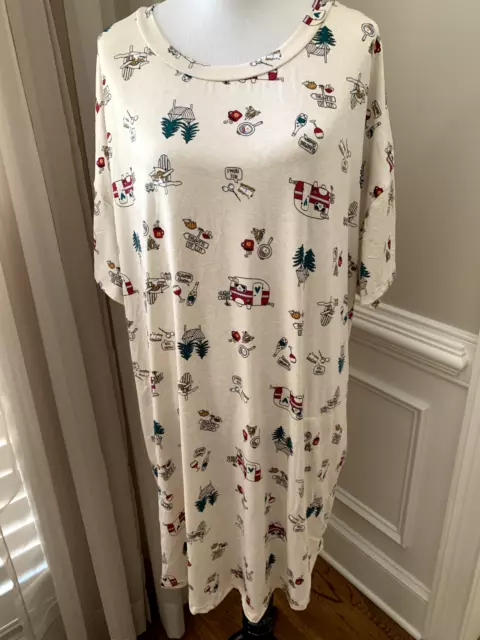 SECRET TREASURES NIGHTGOWN plus gown 2x 3x new nwt camping