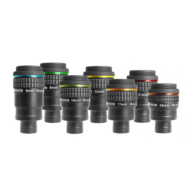 Baader Hyperion Eyepiece Set (7 Eyepieces) with Fitted Hard Case HYP-SET 2454600