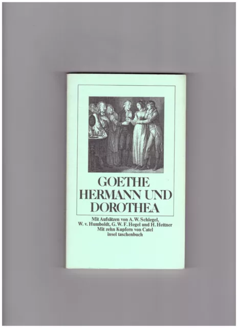 Goethe, Hermann und Dorothea  Insel Verlag, Erste Auflage 1976