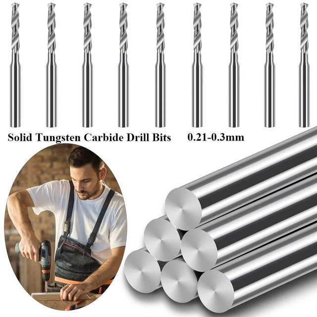 Foret En Carbure De Tungstène CoCud - 4,4mm K35 Pour Acier Inox, Alliés, Acier Tool - Perçage De Précision