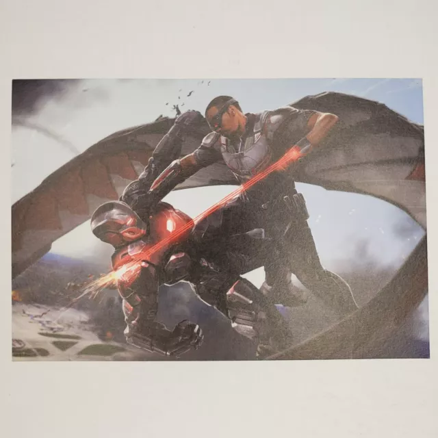 Captain America Civil War Postcard Marvel MCU Iron Man War Machine Avengers