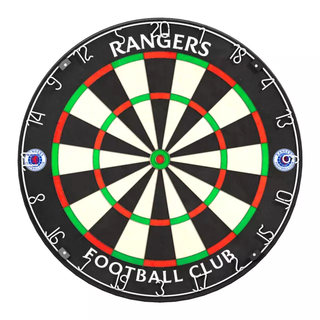 Rangers Football Dartboard Officially Licensed Crest FC