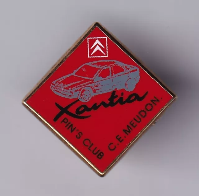 Rare Pins Pin's .. Auto Car Xantia Citroen Expo Salon Club C.e Meudon N°2 ~Fm