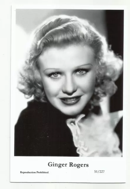 (Bx78) Ginger Rogers Swiftsure Photo Postcard (51/227) Filmstar Pin Up Cinema