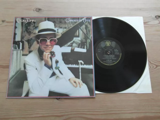 Elton John-Greatest Hits-Djm-Vg Vinyl Lp Album 1974