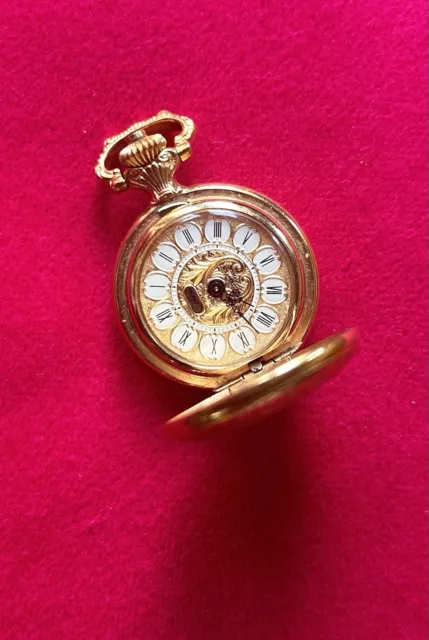 COLIBRI SWISS POCKET Watch 17 Jewel Incabloc Gold Tone Exquisite Not Working 35.00 PicClick UK