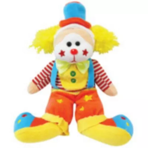 Skansen Beanie Kid "Giggles The Clown Bear" Mwmt P/Excl