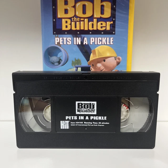 BOB THE BUILDER Pets In A Pickle VHS Very Good Condition VHS Hit ...
