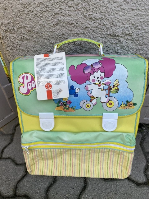 ZAINO SCUOLA POOCHIE Mattel Cartella Vintage Anni 90 Nuova