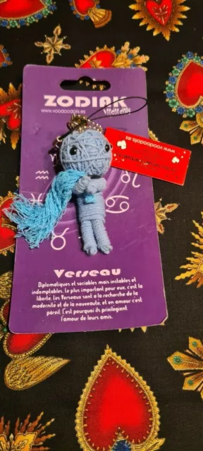 Petite poupée vodoo vodou vaudoo du Zodiaque rare fin de collection