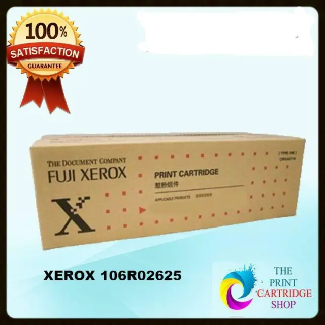 New & Original Fuji Xerox 106R02625 Black Toner Cartridge Phaser 4600 4620 4622