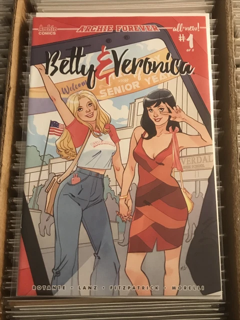 BETTY & VERONICA #1 MARGUERITE SAUVAGE VARIANT COVER E riverdale archie forever