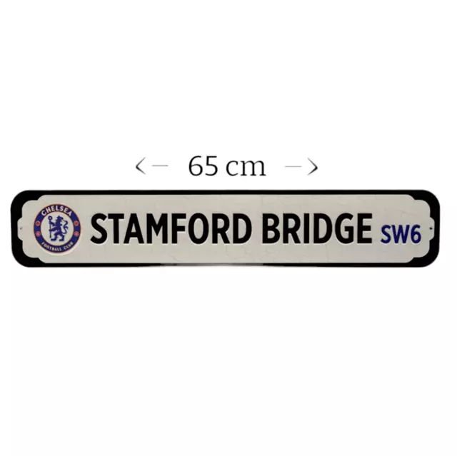 Chelsea Sign Street Stadium Metal Wall Cave Room Large FC Gift Birthday Present