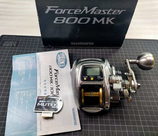 SHIMANO MUTEKI シマノ 11 フォースマスター 800MK SHIMANO 11 FORCE Master 800Mk Muteki Made In Japan Electric