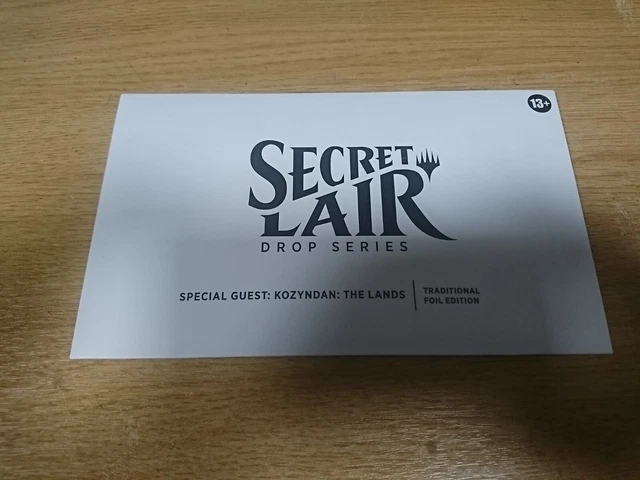 MTG Secret Lair -  Special Guest: Kozyndan: The Lands [SEALED NON-FOIL] Magic