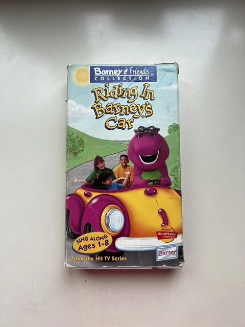 BARNEY & FRIENDS Riding in Barney’s Car VHS Tape 1995 The Lyons Group £ ...