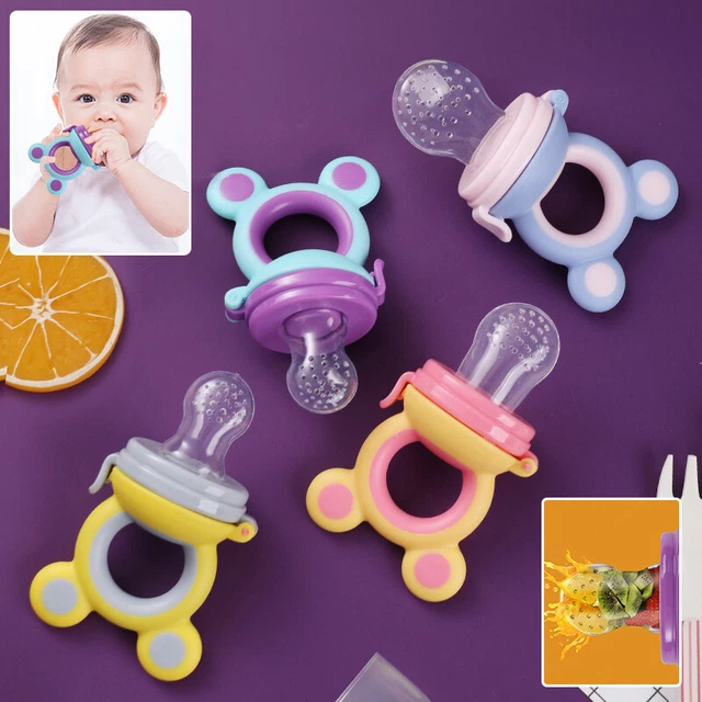 Tnfeeon - Cucchiaio Dosatore Per Bambini In Silicone, Pratico Per Lo Svezzamento E L'alimentazione