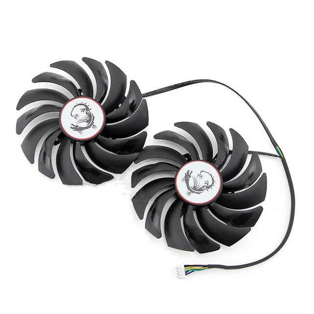 Cooling Fans for GTX1080ti 1080 1070ti 1070 1060 GAMING/RX580 570 RX480 470 Part