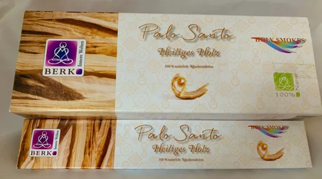 BERK Palo Santo - Heiliges Holz - Räucherstäbchen Indien Weihrauch 10g