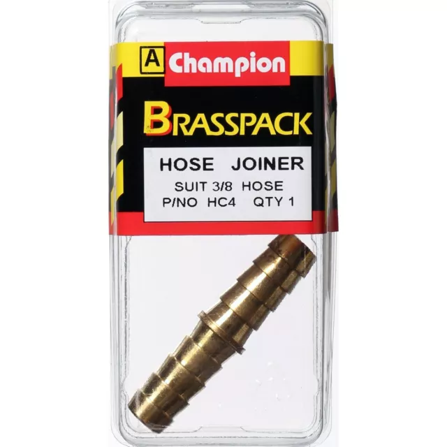 Champion Brass Joiner 3/8 Hose HC4