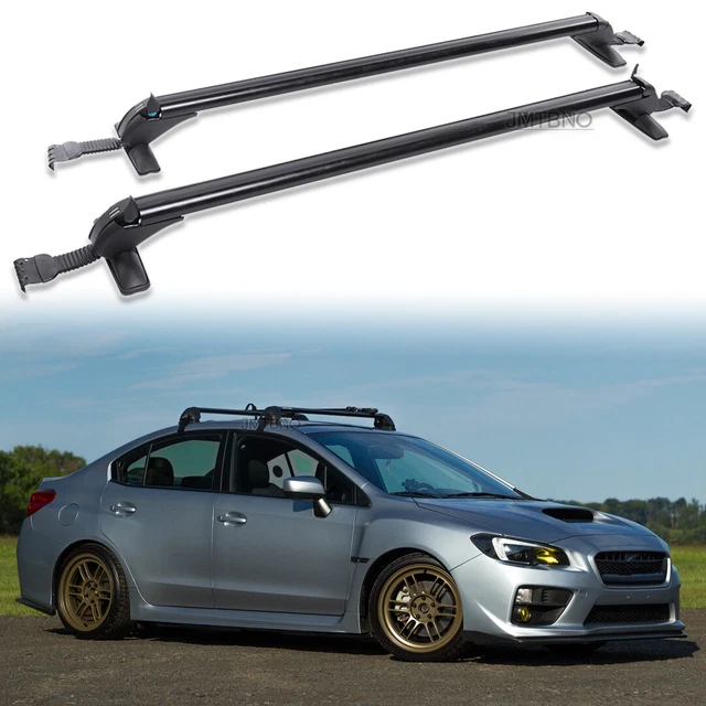43.3'' TOP ROOF Rack Cross Bar Cargo Luggage Carrier w/ Lock For Subaru