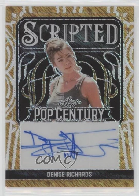 2023 LEAF METAL Pop Century Denise Richards Knockouts 1/1 Pre