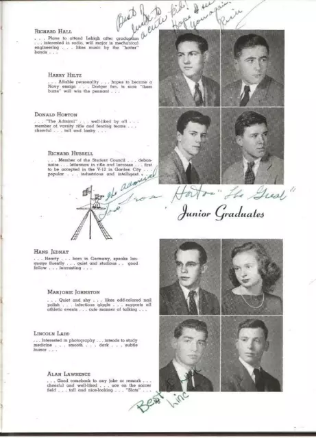 1943 Garden City High School Yearbook, The 1943 Mast, Garden City, New York
