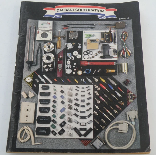 RARE DALBANI CORPORATION L.a. 1990 Catalog Radio And Electronics Parts