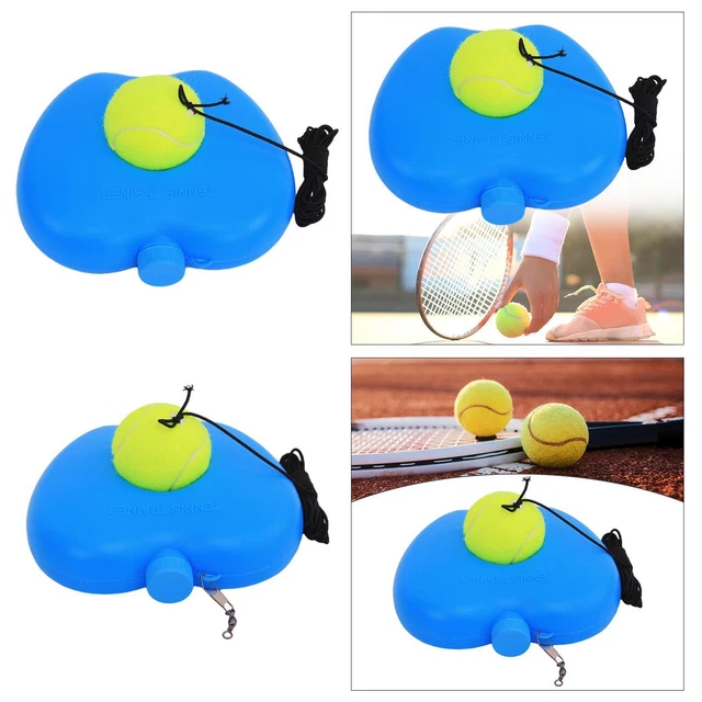 2 Balles De Tennis Avec Corde élastique - Entraîneur De Tennis, Corde 3,5 M, Balle 6,4 Cm