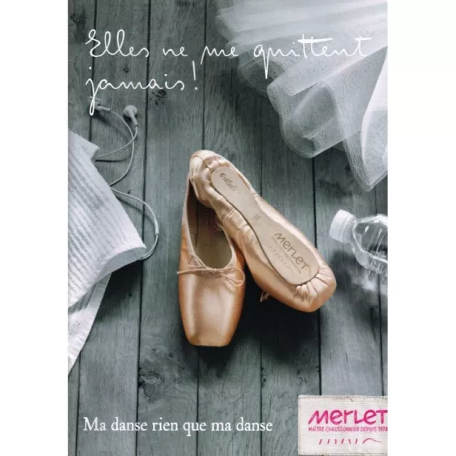 pointes de danse classique Merlet PRELUDE C-S1  en 32/33/34/35/39.5/40/41/42