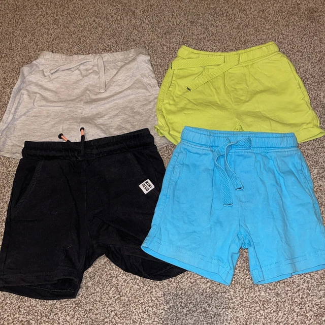pacchetto di 4 pantaloncini bambino, 12-18 mesi