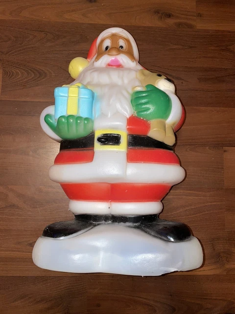 Black Santa Blow Mold