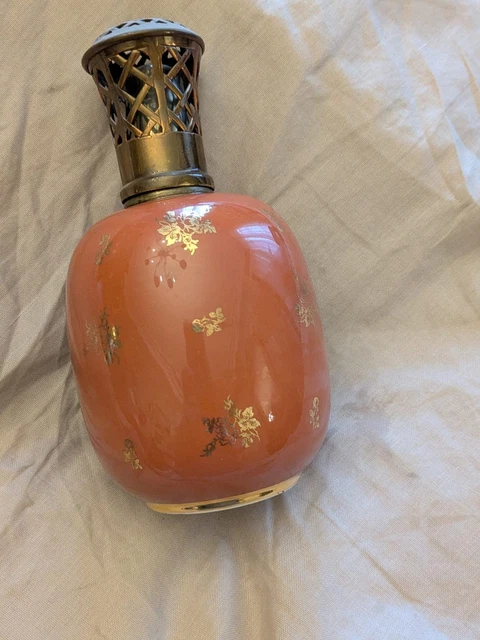 Lampe Berger Signée GL GEHEL, Décor Grottes De Lascaux, état D'usage