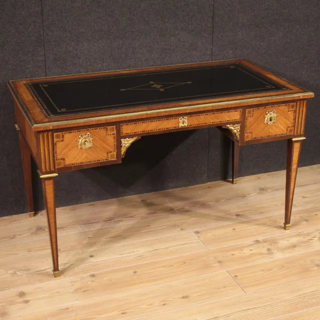 Antique Desk Napoleon III Style Louis XVI Furniture Secretary Table XIX Century