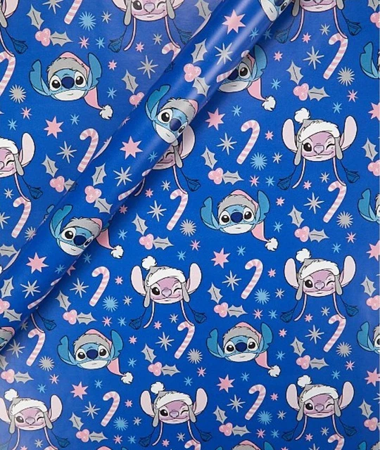 DISNEY LILO AND Stitch Wrapping Paper And Tags 3 X 5M Rolls Of Paper