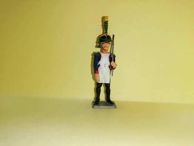 Soldat Starlux Empire 1804-1815 Voltigeur Grande Tenue - Plastique Peint, Occasion Bon état