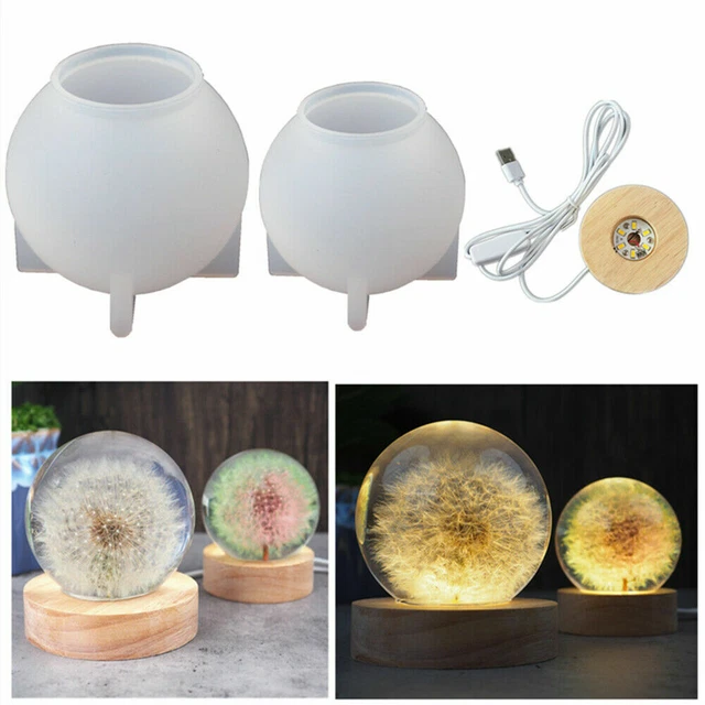 Silikonform Epoxidharz Lampe Nachtlicht Kunstharz Resin Form Gießform Epoxydharz