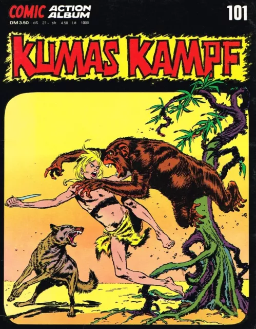 Kuma - Kumas Kampf - Comic Action Album 101 - Grevacur Kauka